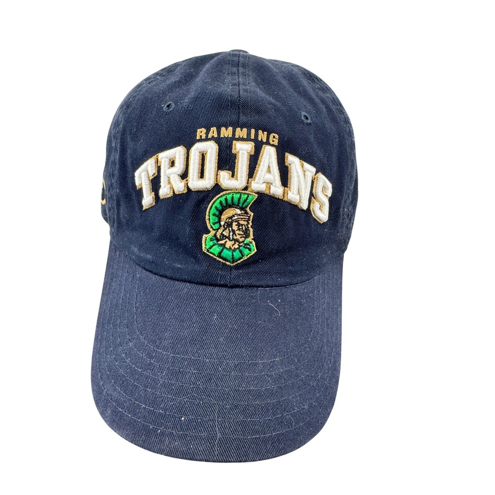 Ramming Trojans Baseball Cap Navy Blue Embroidered Logo Adjustable
